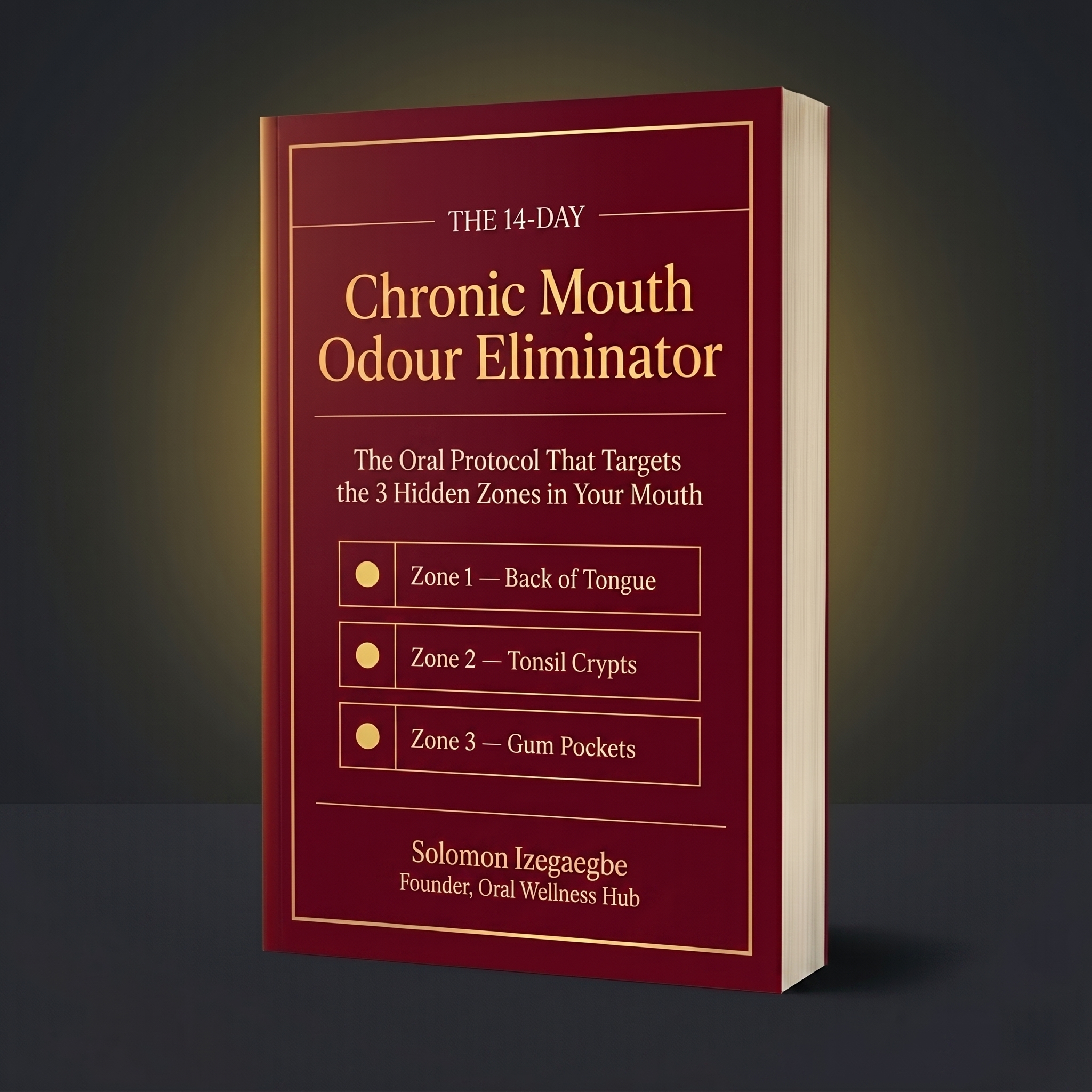 The 14-Day Chronic Mouth Odour Eliminator — PDF mockup